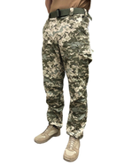 Штаны пиксель зсу Комбат Combat размер 50 рост 173-179, тактические брюки пиксель ММ14 - изображение 5