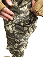 Штаны пиксель зсу Комбат Combat размер 56 рост 173-179, тактические брюки пиксель ММ14 - изображение 6