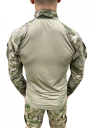 Тактична бойова сорочка Убакс мультикам камуфляж Ubacs армійська сорочка для військових розмір L - зображення 3