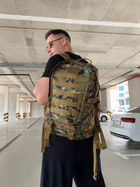 Рюкзак тактический военный штурмовой 28 л пиксель - изображение 5