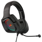 2E Gaming Гарнітура ігрова HG340, mini-jack/dual 3.5mm, RGB, 2м, чорний