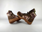 Берці тактичні черевики літні TVL 40 р темно-коричневий піксельний камуфляж (40-000105) - зображення 3