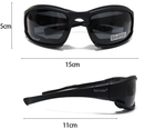 Тактичні окуляри багатофункціональні зі змінними лінзами, Ruin hawk ,black - зображення 4