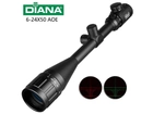 Приціл оптичний Diana 6-24x50 AOE з підсвічуванням
