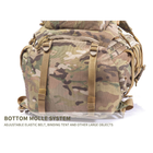 Рюкзак тактичний військовий з кишенею для автомата YAKEDA 55L Multicam KYF048 - зображення 14