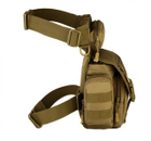 Армійська сумка на стегно Захисник 153 хакі - зображення 3