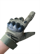 Перчатки тактические полнопалые (пара), размер L, цвет олива - изображение 7