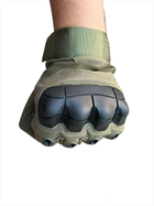 Перчатки тактические полнопалые (пара), размер L, цвет олива - изображение 8