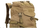 Рюкзак тактический MHZ A51 50 л, песочный - изображение 7