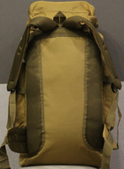 Рюкзак тактический MHZ L01 70 л, песочный - изображение 4