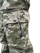 Військові тактичні штани ріп-стоп ЗСУ Розмір L 50 четвертий зріст хакі - зображення 8