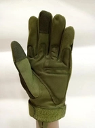 Перчатки тактические полнопалые с защитой XL олива 043-4-2022 - изображение 2