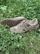 Кроссовки летние тактические, обувь для военных KROK K1, 49 размер, хаки, 03.49 - изображение 1