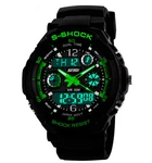 Skmei S-Shock Green 0931 Дитячий наручний годинник для дитини ( 18034 )