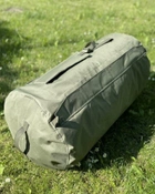 Сумка баул-рюкзак влагозащитный тактический армейский военный 100 л Олива - изображение 4