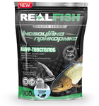 Прикормка REALFISH Амур-Товстолоб Топлене Молоко 900г (210474)