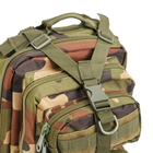 Тактический рюкзак 30 л с системой MOLLE Камуфляж Военный рюкзак на 30 литров Springos Dominator Армейский Штурмовой Рюкзак Водоотталкивающий - изображение 7