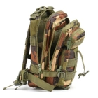 Тактичний рюкзак 30 л з системою MOLLE Камуфляж Військовий рюкзак на 30 літрів Springos Dominator Армійський Штурмовий Рюкзак Водовідштовхуючий - зображення 8
