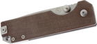 Нож складной StatGear Ausus Коричневый (AUSUS-BRN) - изображение 5