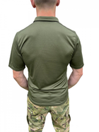 Поло тактичне ЗСУ олива футболка поло кулмакс coolmax розмір S 46 - зображення 3