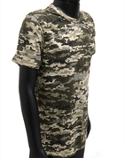 Футболка ЗСУ пиксель ММ14, военная тактическая мужская футболка размер 56 - изображение 5