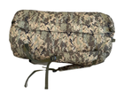 Сумка баул-рюкзак вологозахисний тактичний армійський військовий 100 л Піксель - зображення 3