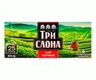 Черный чай Три Слона Классический в пакетиках 25 шт