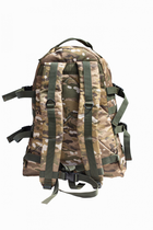 Тактичний похідний міцний рюкзак 40 літрів колір Мультікам 161-1 MS - зображення 3