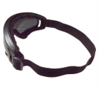 Защитные очки-маска на резинке с черными линзами (SD-GL-21-black-gray) - изображение 4