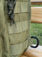 Тактический рюкзак сумка на плечо Tactic Backpack 10л 28х10х20 см (Olive) - изображение 8