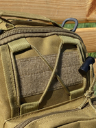 Тактичний рюкзак Tactic Backpack сумка на плече 10л 28х10х20 см (Koyot) - зображення 8