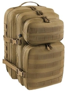 Рюкзак тактический Brandit US Cooper 40л; 52х30х32см. MOLLE. Рюкзак для военных Брендит 8008.70. Coyote. - изображение 2