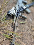 Ремень тактический трехточечный Patriot UA-04 BK, с карабинами (трехточка для автомата, пулемета, ружья) - изображение 6