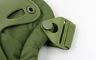 Комплект наколінники та налокітники штурмові тактичні захисні Outdoor Tactics 2+2 зелені (олива) - зображення 6