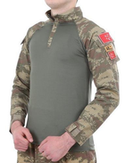 Тактическая рубашка Vogel Ubacs; S/48-50; СoolMax. Пиксель. Боевая рубашка Вогель Убакс. Турция. - изображение 3