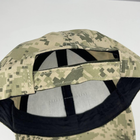 Тактическая боевая военная кепка с липучкой ВСУ Пиксель 7287 размер универсальный - изображение 3