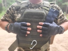 Перчатки тактические кожаные без пальцев Tactigear PS-8801 Patrol XL Black (8801BK5-XL) - изображение 10