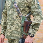 Ремень збройовий одноточковий Ukr Cossacks піксель ММ14 - зображення 7
