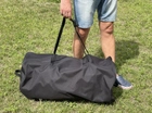 Сумка-баул рюкзак для речей 120 л.VS Teb чорний - изображение 2