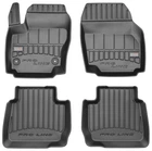 Автомобильные коврики в салон Frogum 3D на Ford Mondeo 4 клип 31см 07-14 Форд Мондео черные SO0698