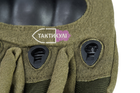 Тактичні рукавички Combat з коротким пальцем, розмір L - изображение 5
