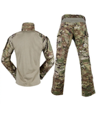 Тактичний військовий костюм YAKEDA G3 Multicam Убакс та Штани із захистом колін М Multicam YK0020807 - зображення 6