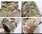 Тактический военный коcтюм YAKEDA G3 Multicam Убакс и Штаны с Защитой колен XXL Multicam YK0020807-3 - изображение 8
