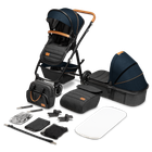 Универсальная коляска 2 в 1 Lionelo AMBER BLUE NAVY