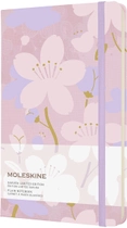 Записная книга Moleskine Sakura 13 х 21 см 240 страниц без линовки Розовая (8056420857436) - изображение 1