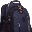 Туристический рюкзак "7608" 35л Синий походный рюкзак тактический (1009389-Blue) - изображение 5