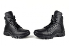 Берці чоловічі ОСІННІ М098 Флотар чорний. Тактичні трекінгові черевики чоловічі. Розмір 43 - зображення 4