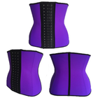 Корсет для похудения и тренировок Waisy неопрен 4 косточек XS фиолетовый - изображение 2