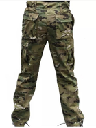 Тактичні військові штани Зигзаг Multicam (тканина полікоттон, Туреччина) (SEAM-MKRS-TR-PC-40) - изображение 2
