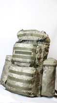 Тактичний Рюкзак Військовий Рюкзак Водостійкий Міцний Рюкзак На 90л - зображення 3